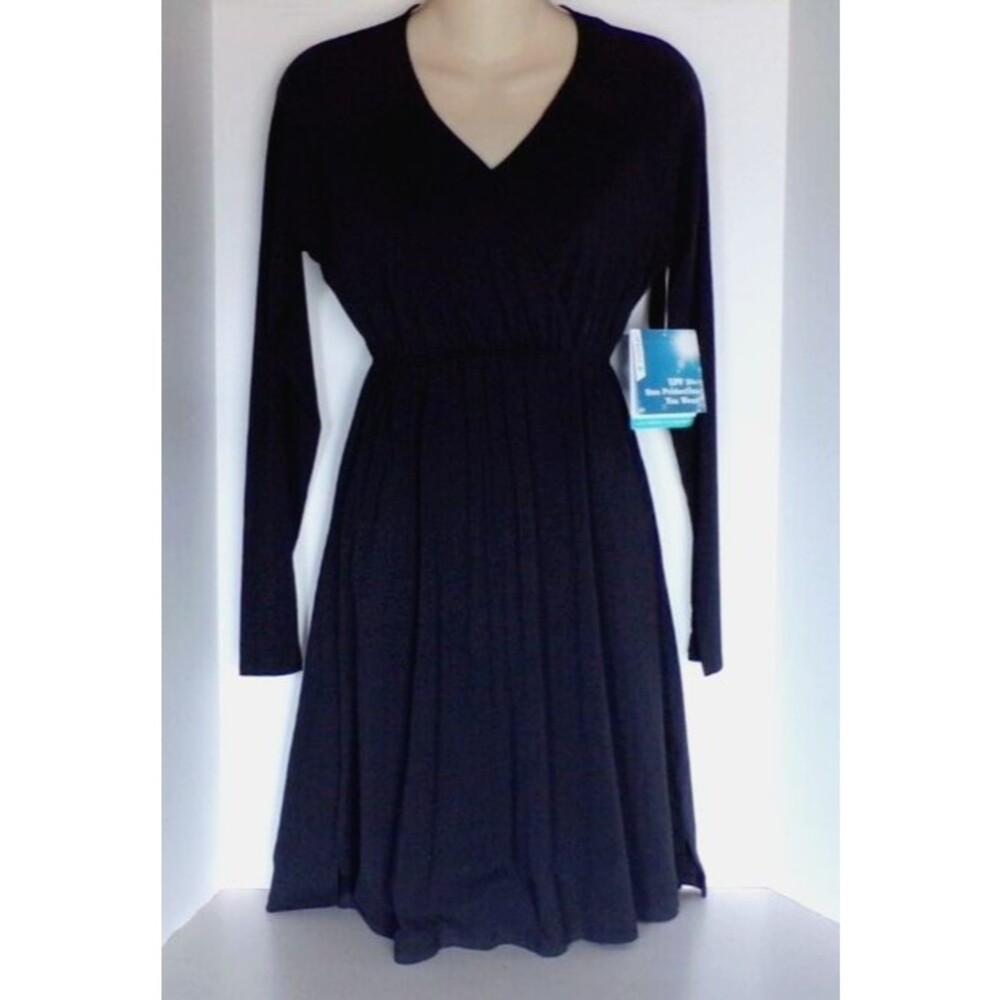 Coolibar UPF 50+ Protection Modest Little Black Dress XS - Picture 4 of 6